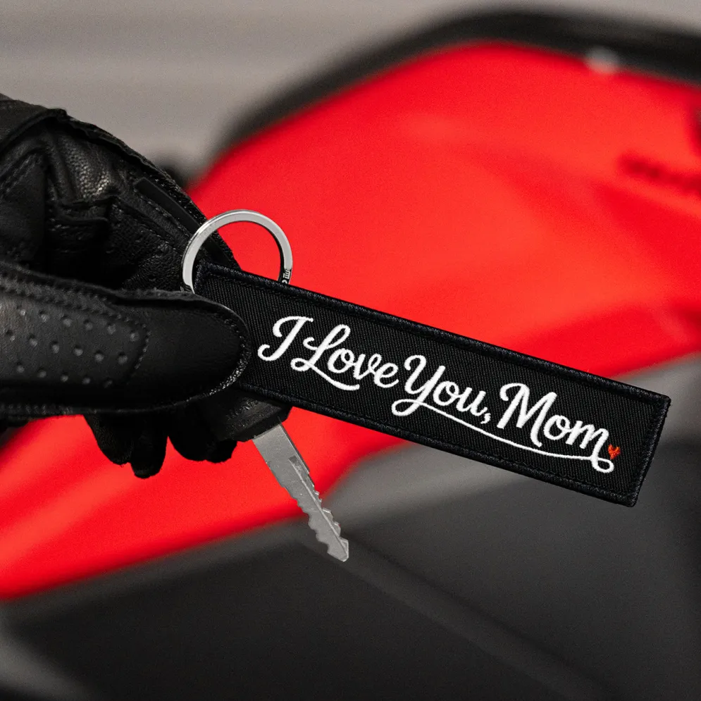 I Love You, Mom - Motorcycle Keychain^Moto Loot Sale