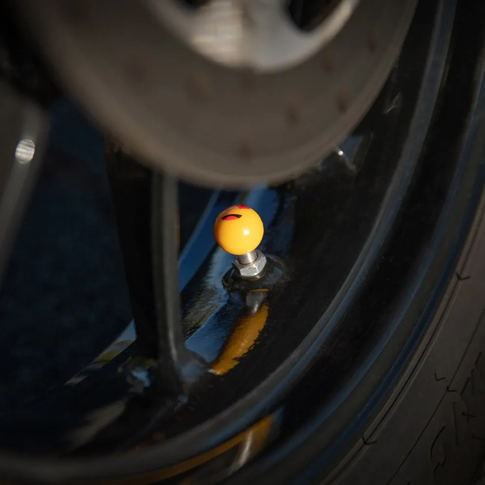 In Love Emoji - Motorcycle Valve Caps^Moto Loot Sale
