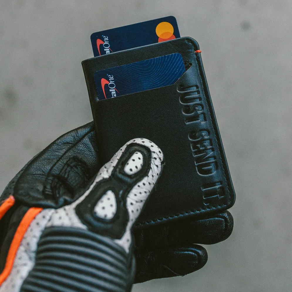 Just Send It. - Slim Motorcycle Wallet^Moto Loot New