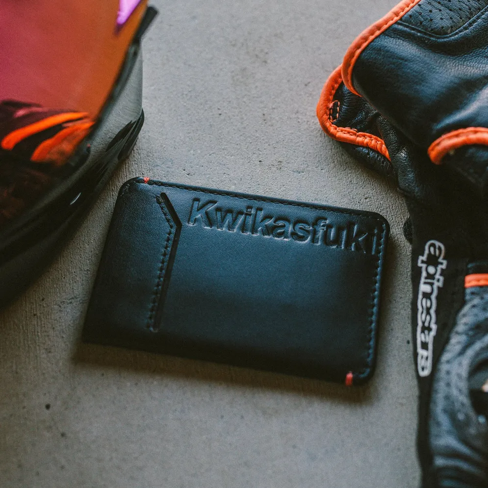 Kwikasfuki - Slim Motorcycle Wallet^Moto Loot New