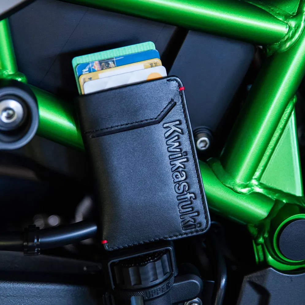 Kwikasfuki - Slim Motorcycle Wallet^Moto Loot New
