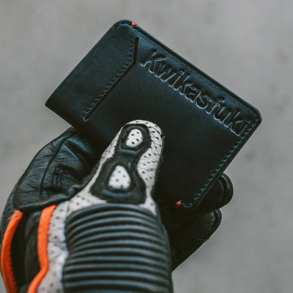 Kwikasfuki - Slim Motorcycle Wallet^Moto Loot New
