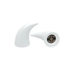 Large Horns White - Motorcycle Helmet Accessory^Moto Loot Discount