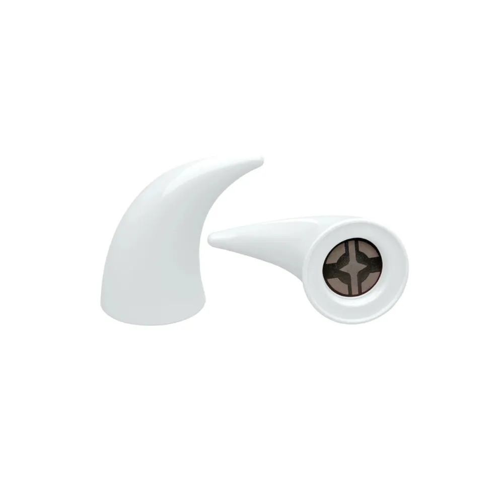 Large Horns White - Motorcycle Helmet Accessory^Moto Loot Discount