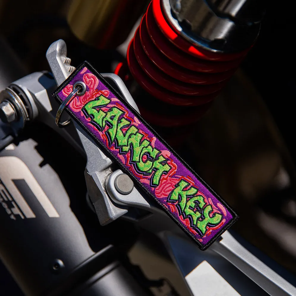 Launch Key Graphitti - Motorcycle Keychain^Moto Loot Best