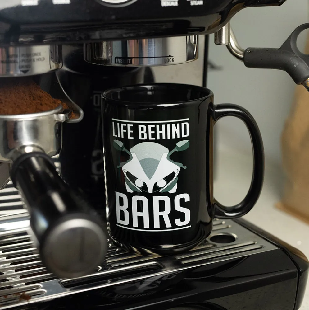 Life Behind Bars - Motorcycle Mug^CustomCat