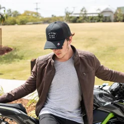 Live To Ride - Motorcycle Trucker Hat^Moto Loot New