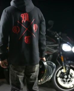 Live To Ride Scoop Pullover Hoodie^Moto Loot Best