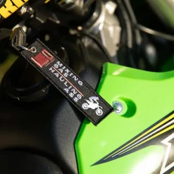 Mixing Gas Haling Ass - Dirt Bike Keychain^Moto Loot Online