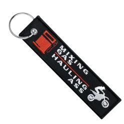 Mixing Gas Haling Ass - Dirt Bike Keychain^Moto Loot Online