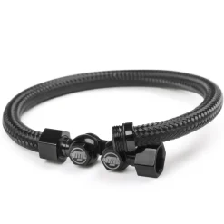 Motorcycle Brake Line Bracelet - Black^Moto Loot Discount