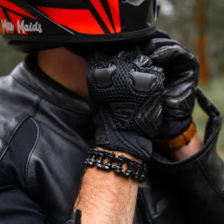 Motorcycle Chain Bracelet - Blackout^Moto Loot Hot