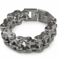 Motorcycle Chain Bracelet - Steel Finish^Moto Loot Sale