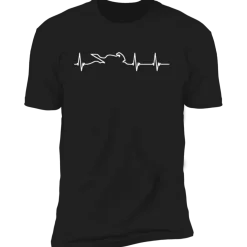MOTORCYCLE HEARTBEAT T-SHIRT^CustomCat Discount