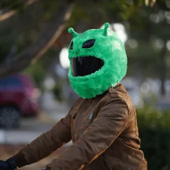 Motorcycle Helmet Cover - Alien^Moto Loot Best
