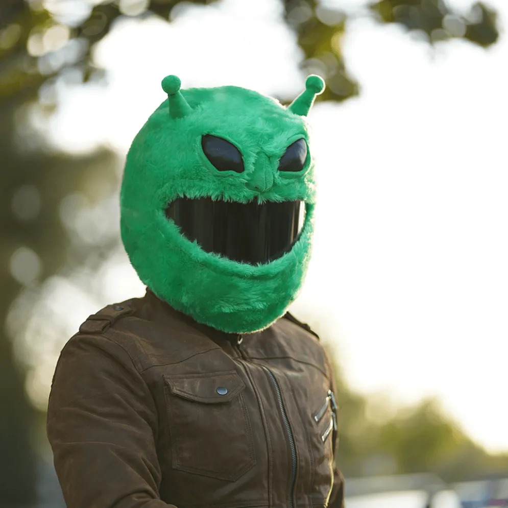Motorcycle Helmet Cover - Alien^Moto Loot Best