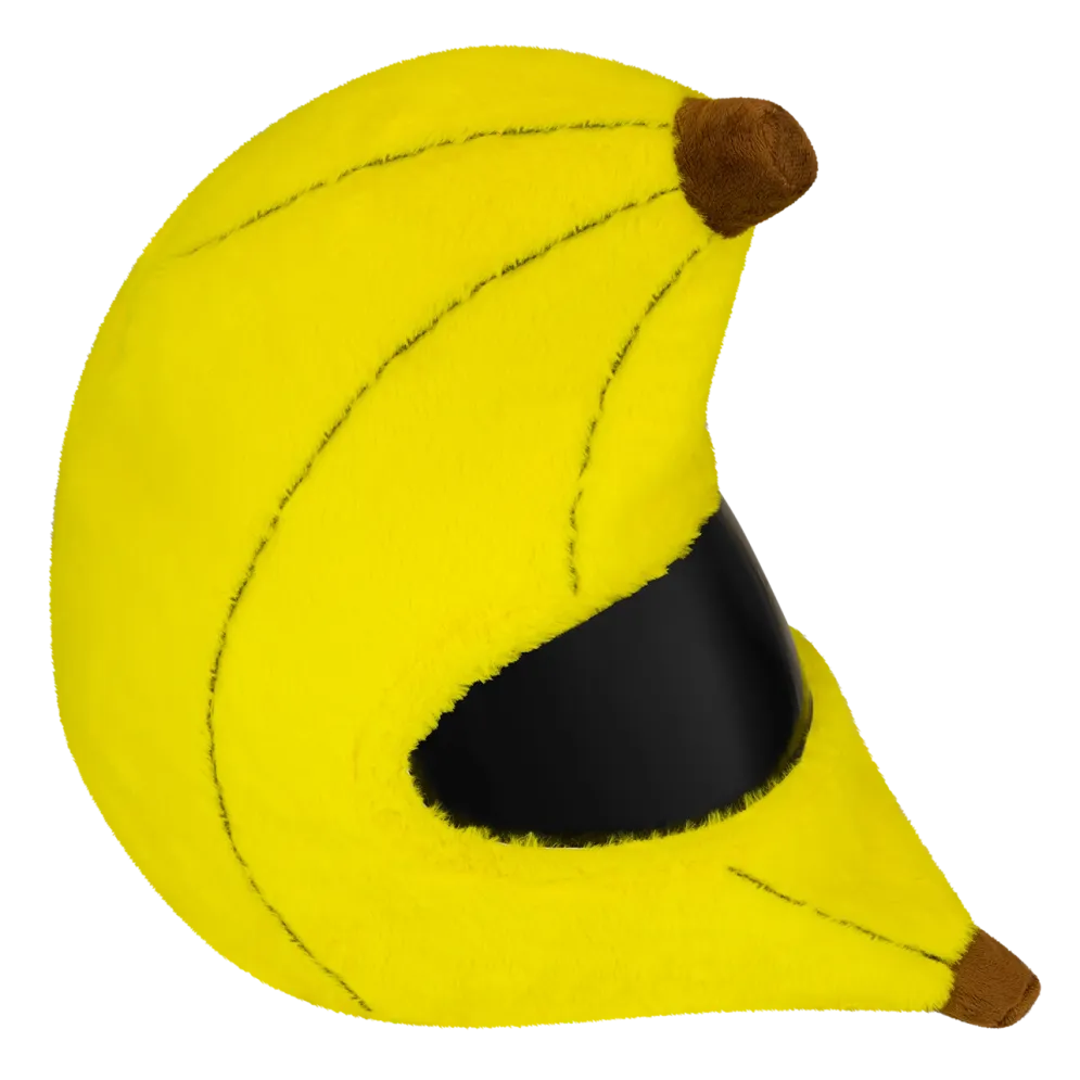 Motorcycle Helmet Cover - Banana^Moto Loot Clearance