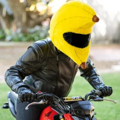 Motorcycle Helmet Cover - Banana^Moto Loot Clearance