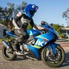 Motorcycle Helmet Cover - Blue^Moto Loot Clearance
