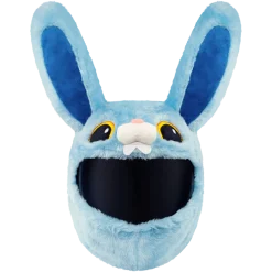Motorcycle Helmet Cover - Blue Bunny^Moto Loot New