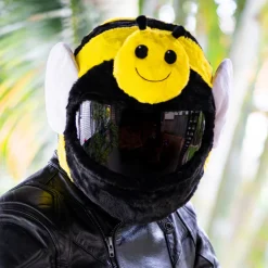 Motorcycle Helmet Cover - Bumble Bee^Moto Loot Discount