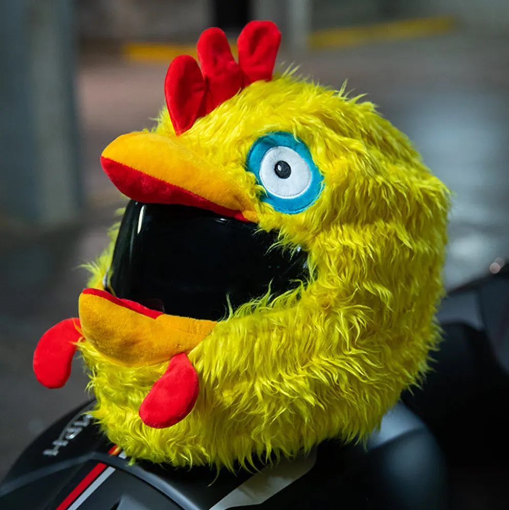 Motorcycle Helmet Cover - Chicken^Moto Loot New