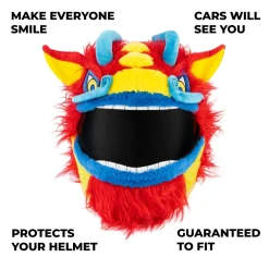 Motorcycle Helmet Cover - Chinese Dragon^Moto Loot Hot