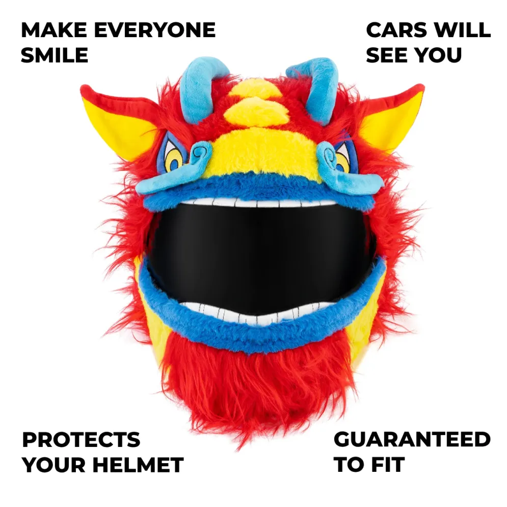 Motorcycle Helmet Cover - Chinese Dragon^Moto Loot Hot