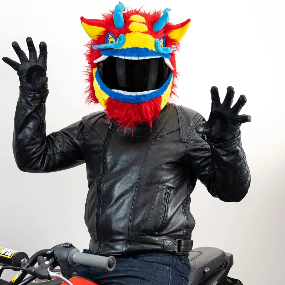 Motorcycle Helmet Cover - Chinese Dragon^Moto Loot Hot
