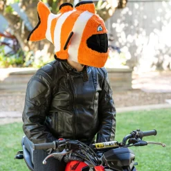 Motorcycle Helmet Cover - Clown Fish^Moto Loot Outlet