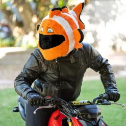 Motorcycle Helmet Cover - Clown Fish^Moto Loot Outlet