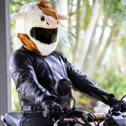 Motorcycle Helmet Cover - Cow^Moto Loot