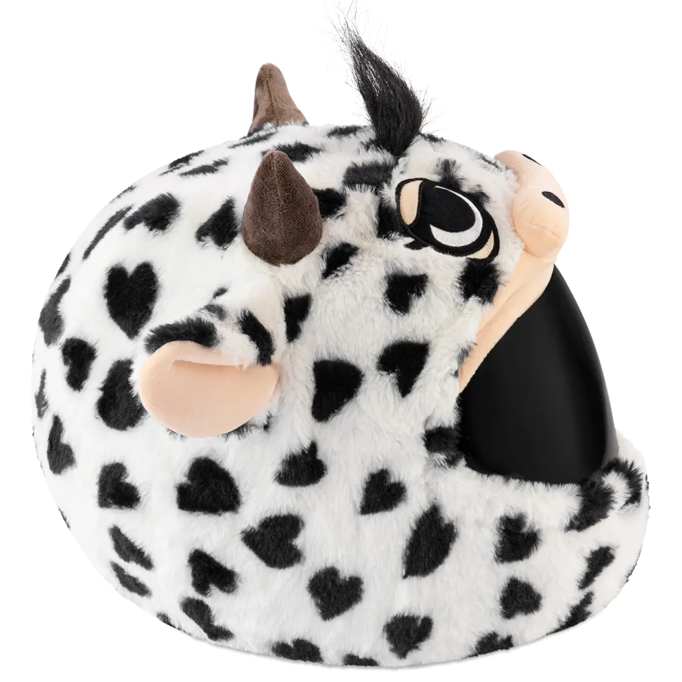 Motorcycle Helmet Cover - Cow (Black & White)^Moto Loot Best