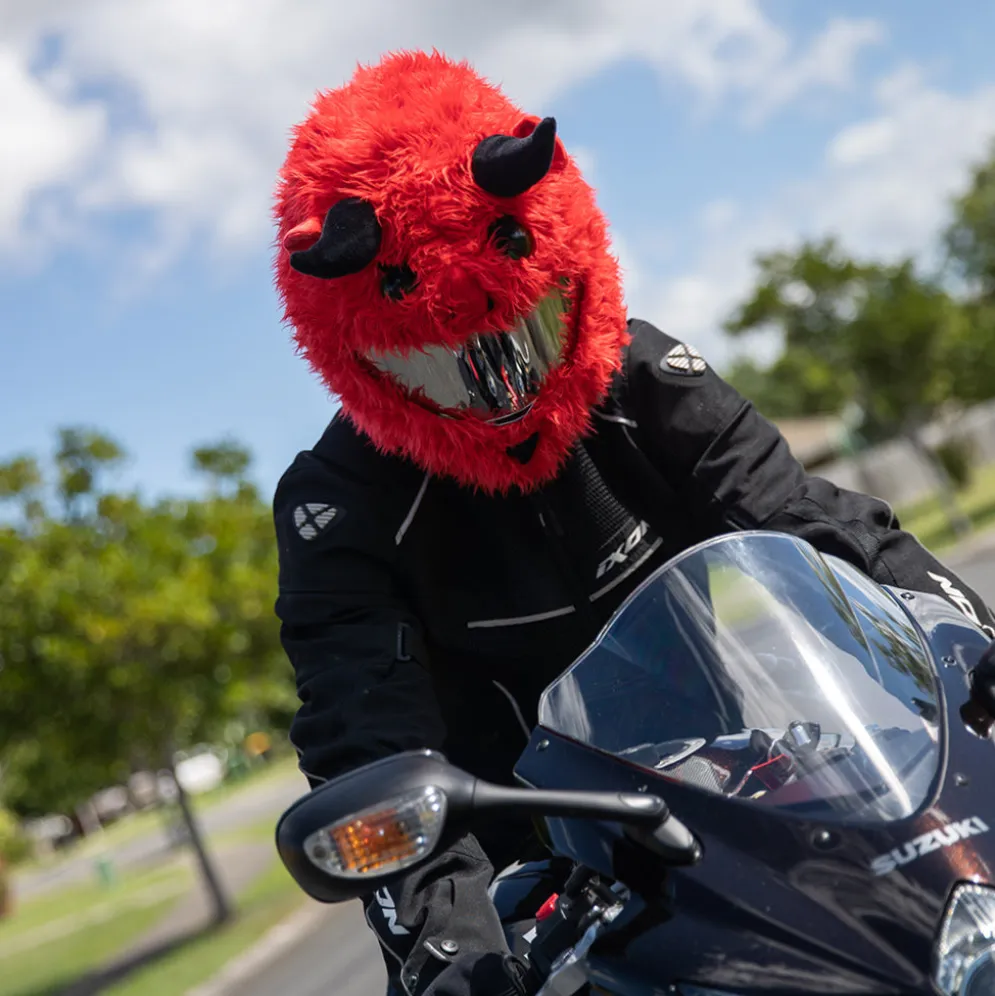 Motorcycle Helmet Cover - Devil^Moto Loot Sale