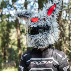 Motorcycle Helmet Cover - Evil Rabbit^Moto Loot Best