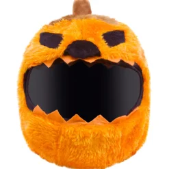 Motorcycle Helmet Cover - Evil Pumpkin^Moto Loot