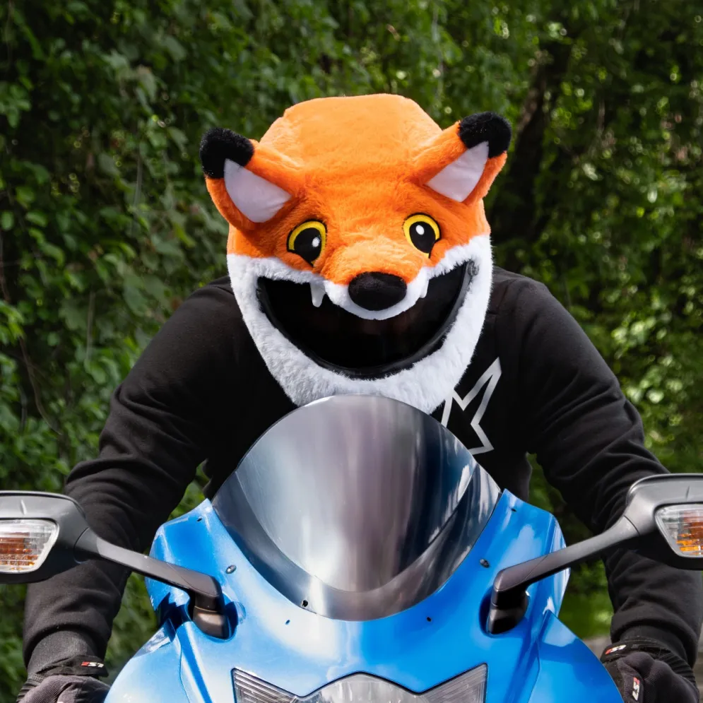 Motorcycle Helmet Cover - Fox^Moto Loot Best