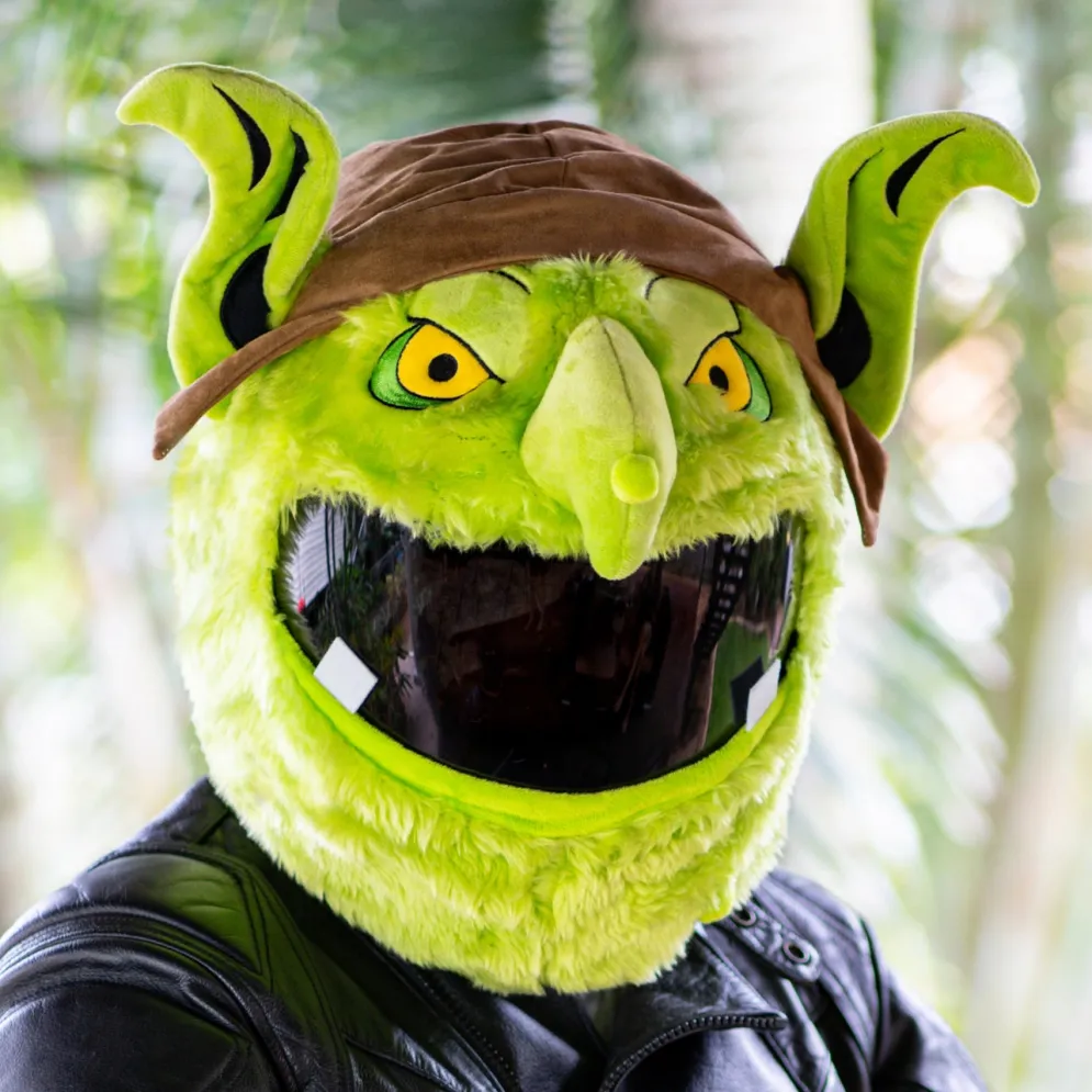 Motorcycle Helmet Cover - Goblin^Moto Loot New