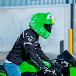 Motorcycle Helmet Cover - Green^Moto Loot Sale