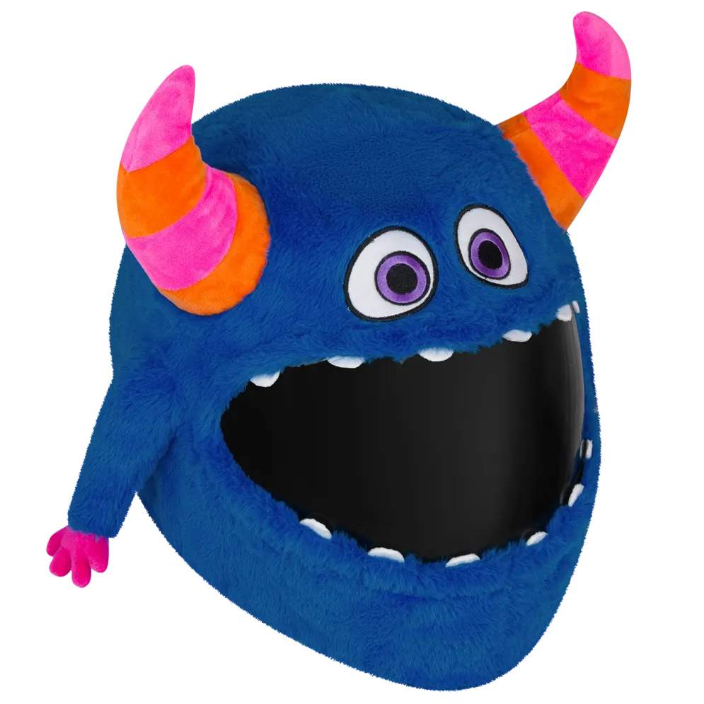 Motorcycle Helmet Cover - Horned Monster^Moto Loot Online