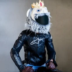 Motorcycle Helmet Cover - King^Moto Loot New