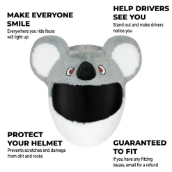 Motorcycle Helmet Cover - Koala^Moto Loot Outlet