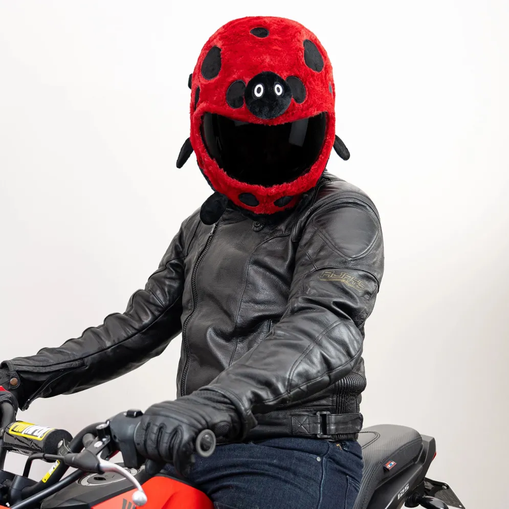 Motorcycle Helmet Cover - Ladybug^Moto Loot Sale