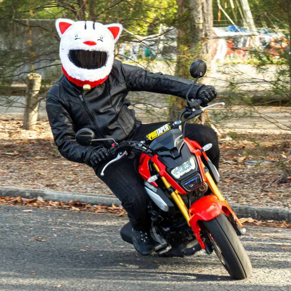 Motorcycle Helmet Cover - Lucky Cat^Moto Loot Best
