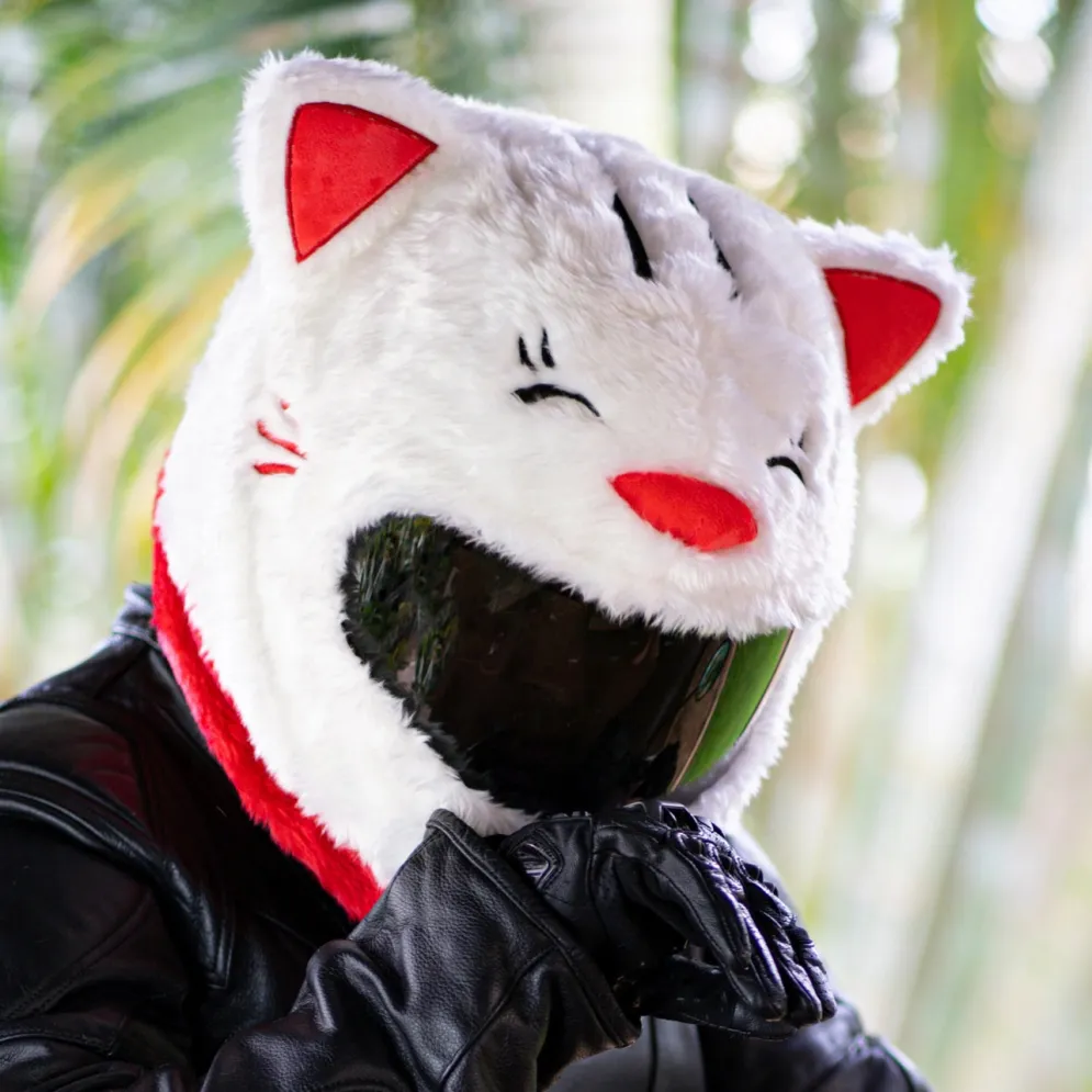Motorcycle Helmet Cover - Lucky Cat^Moto Loot Best
