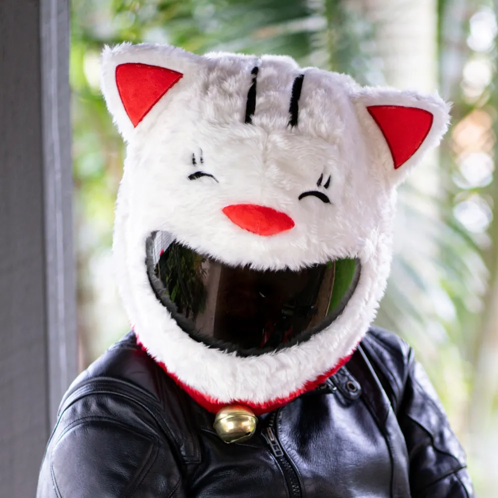 Motorcycle Helmet Cover - Lucky Cat^Moto Loot Best