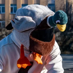Motorcycle Helmet Cover - Mallard Duck^Moto Loot Clearance