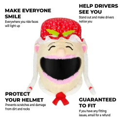 Motorcycle Helmet Cover - Mrs Claus^Moto Loot Discount