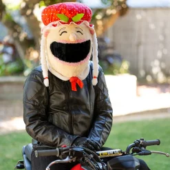Motorcycle Helmet Cover - Mrs Claus^Moto Loot Discount