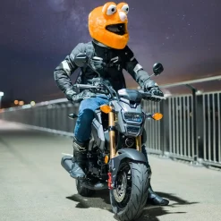 Motorcycle Helmet Cover - Orange^Moto Loot Best